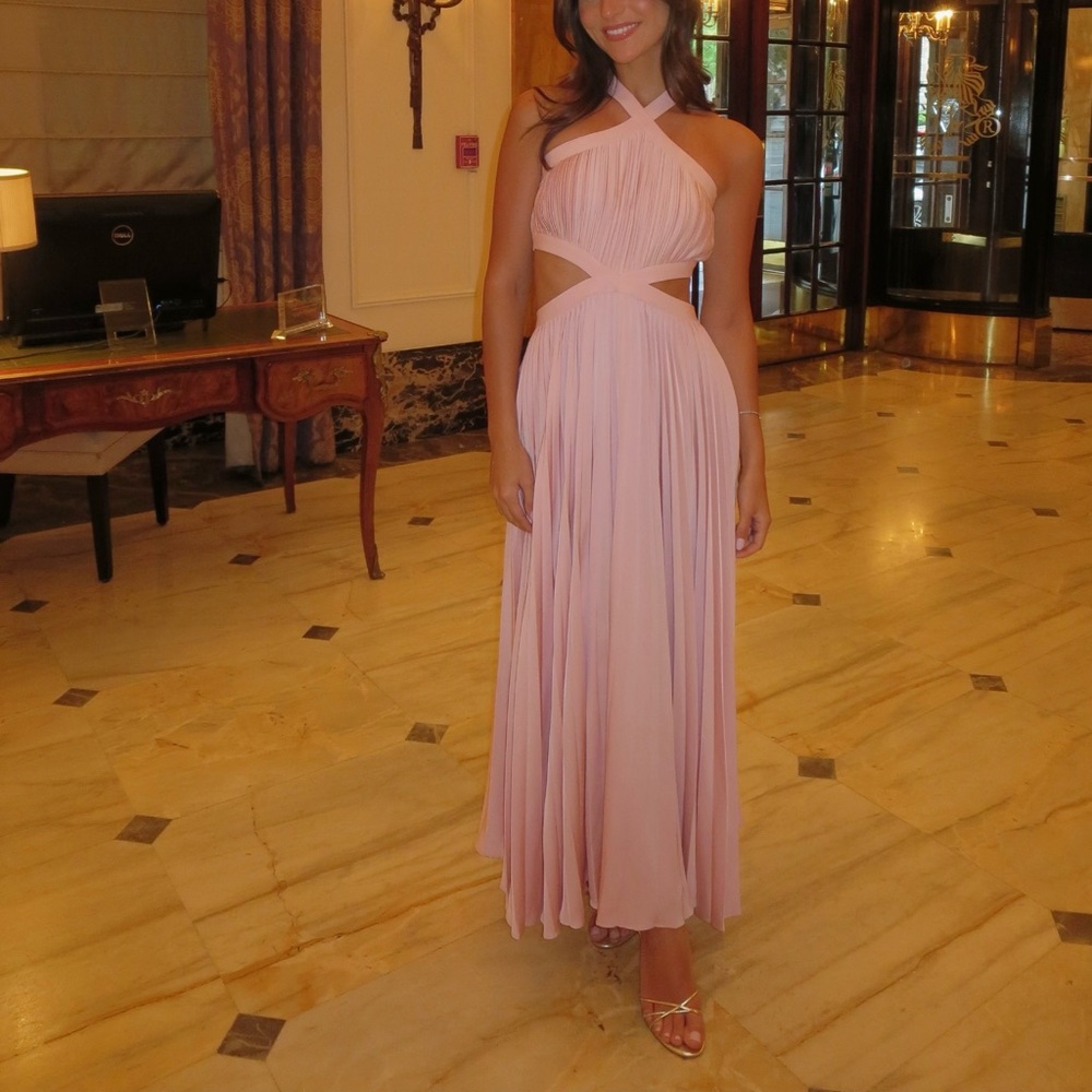Maje - Pleated Maxi Dress